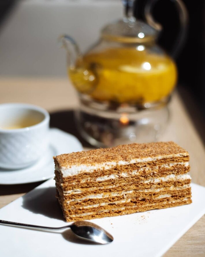 Пирожное «Медовое»