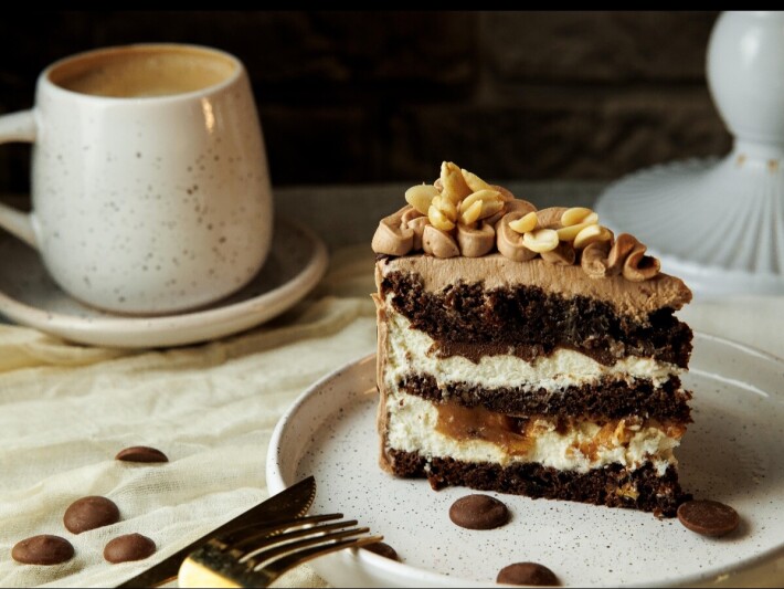 Десерт «Сникерс»