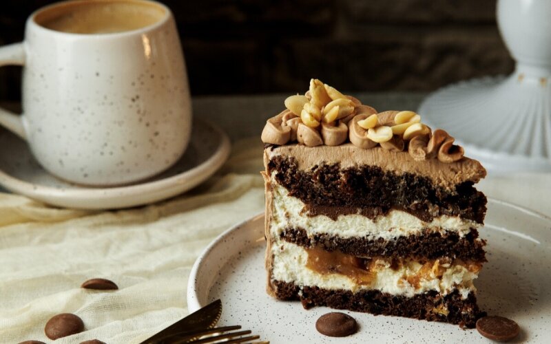 Десерт «Сникерс»