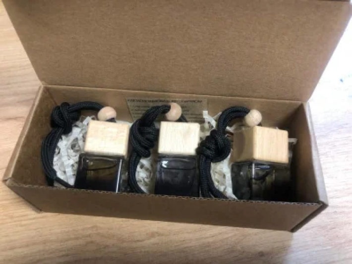 Автопарфюм (автодиффузор) набор 3 шт