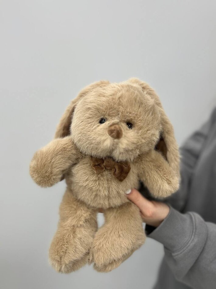 Плюшевый мягкий зайка