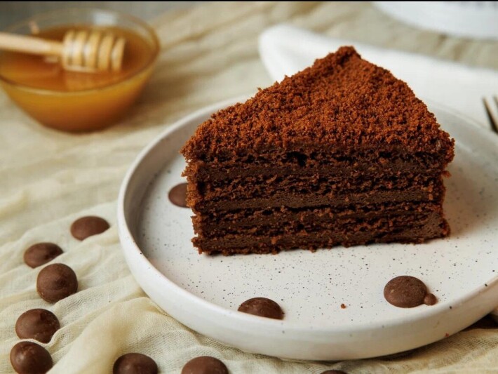 Десерт «Медовый шоколадный»