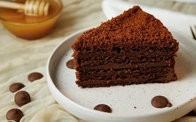 Десерт «Медовый шоколадный»