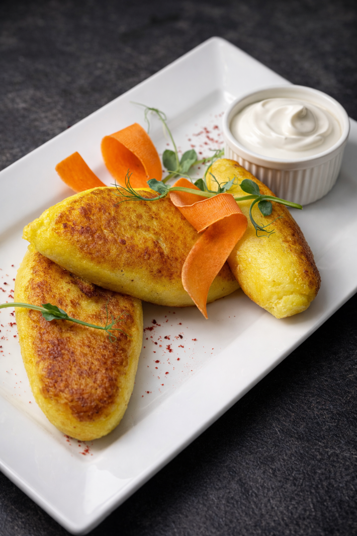 Зразы картофельные, фаршированные грибами