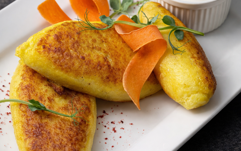 Зразы картофельные, фаршированные грибами