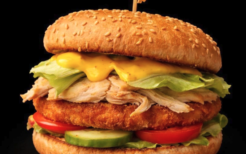 Бургер «Сырный чикен»