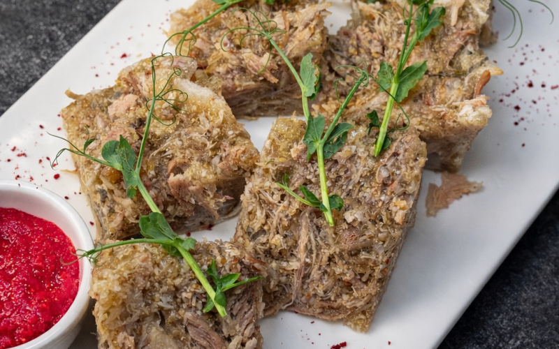 Студень мясной