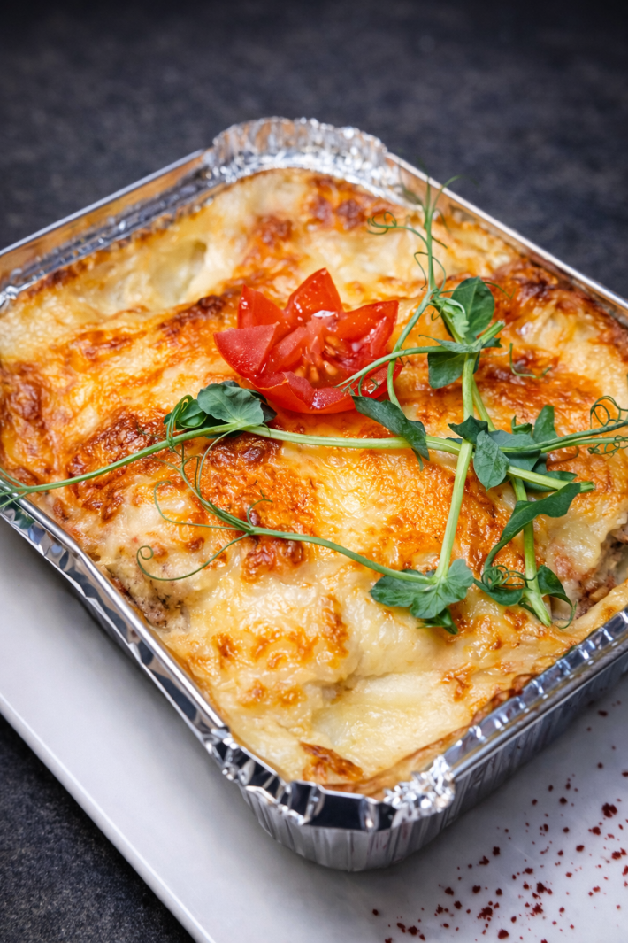 Птица, запечённая с соусом «Бешамель»