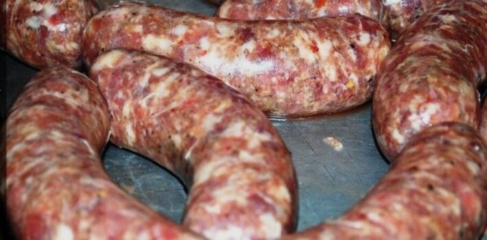 Колбаски «Свинина-курица»