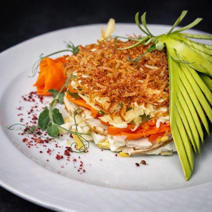 Салат «Орхидея»