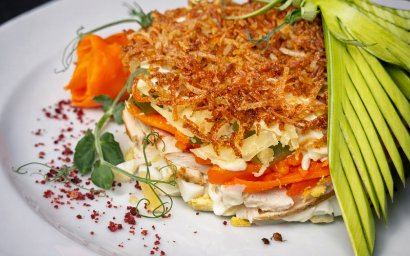 Салат «Орхидея»