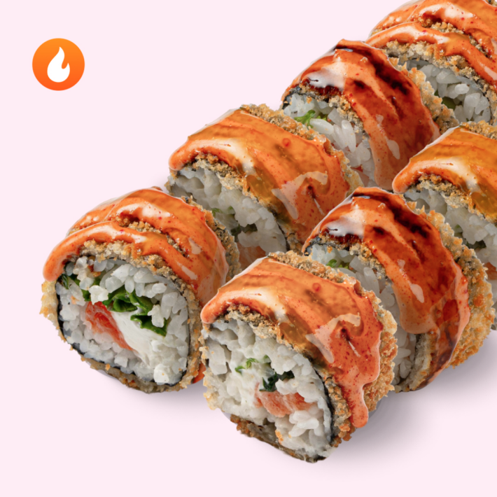 Горячий лосось