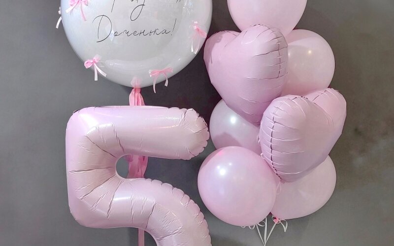 Сет нежно-розовый