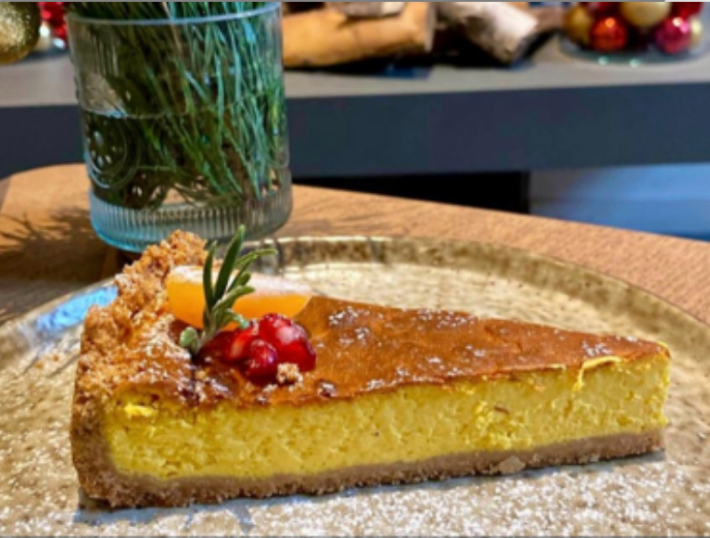 Десерт «Тыквенный чизкейк