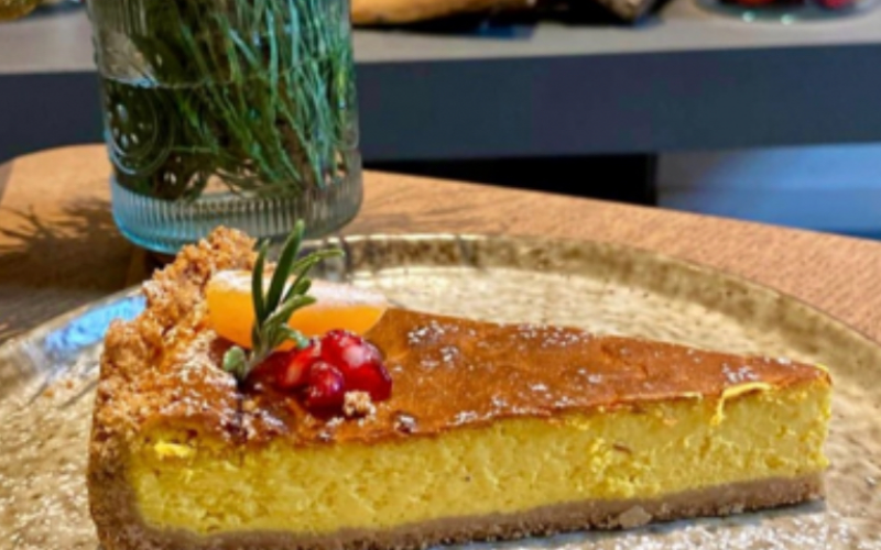 Десерт «Тыквенный чизкейк