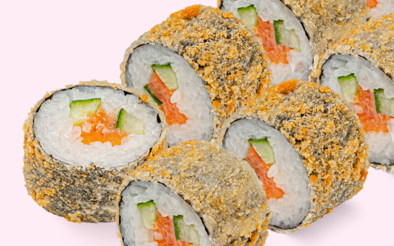 Сяке темпура