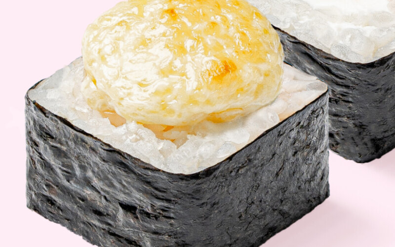 Запечённый с лососем