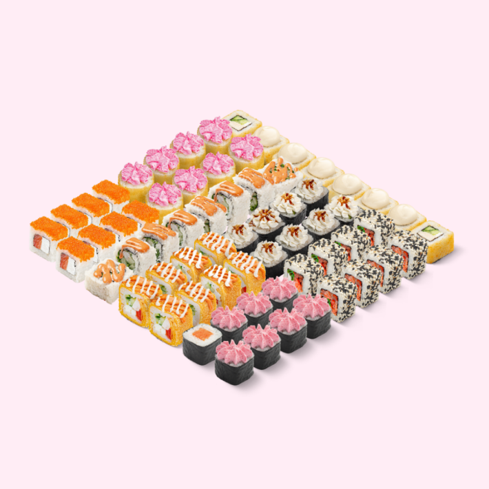 Kuni li salmon - 64 шт