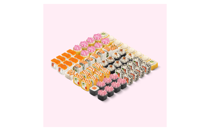 Kuni li salmon - 64 шт