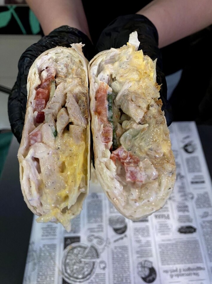 Шаурма «Сырная легенда»