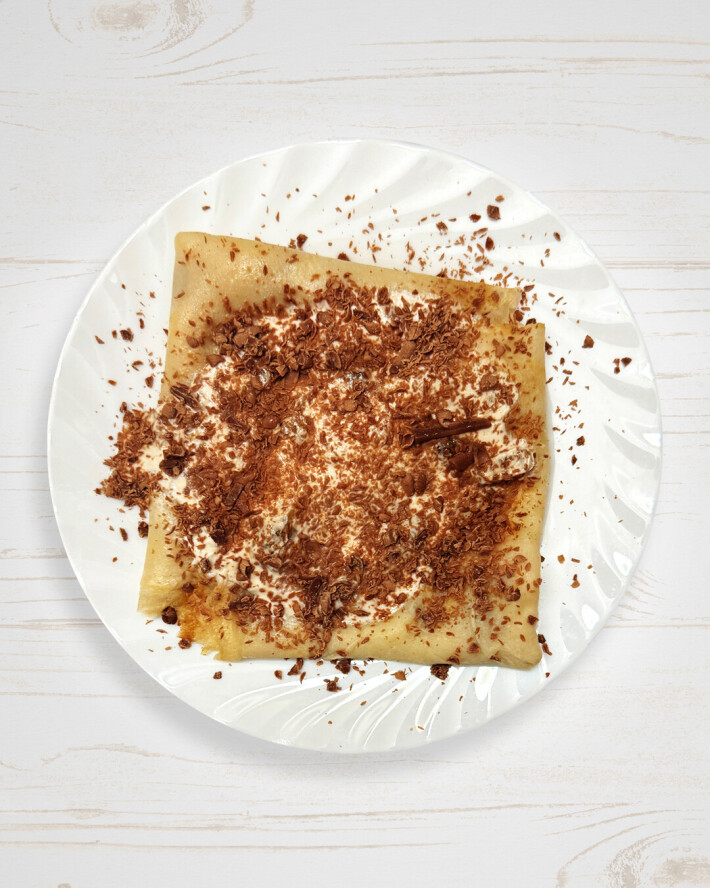 Блинчики с бананом