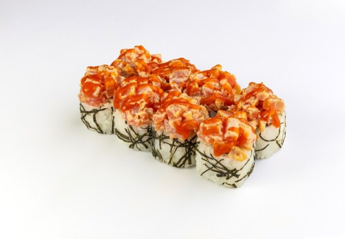 Острый ролл с маринованным тунцом