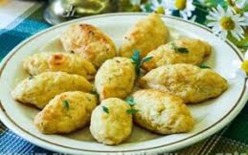 Кнели из цыплят бройлеров с рисом