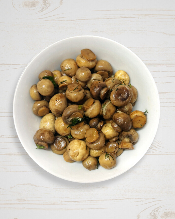 Шампиньоны маринованные