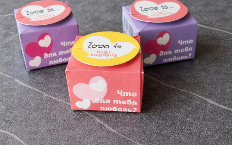 Пазл-предсказание «Love is» (1 шт)