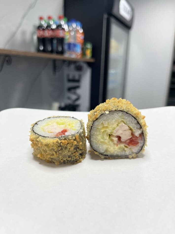 Темпура ролл «Цезарь чикен»