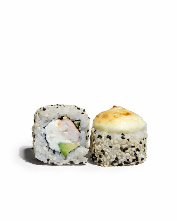 Запеченный ролл «Сырная креветка»