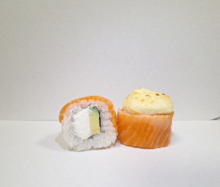 Запеченный ролл «Сырная филадельфия DUO»