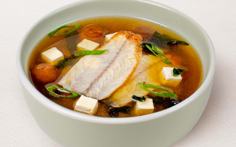 Мисо суп с угрем