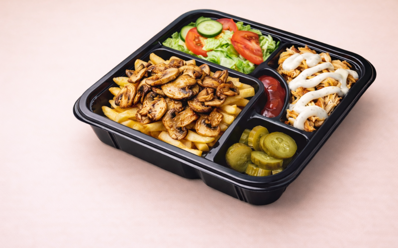 Бокс «Жареные шампиньоны»