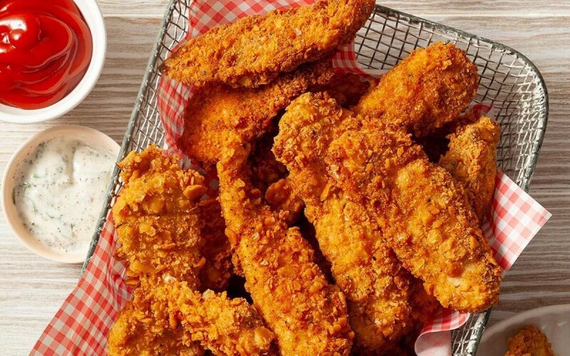 Креветки в панировке