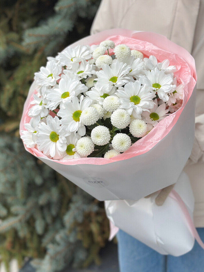 Букет «Хризантем микс»