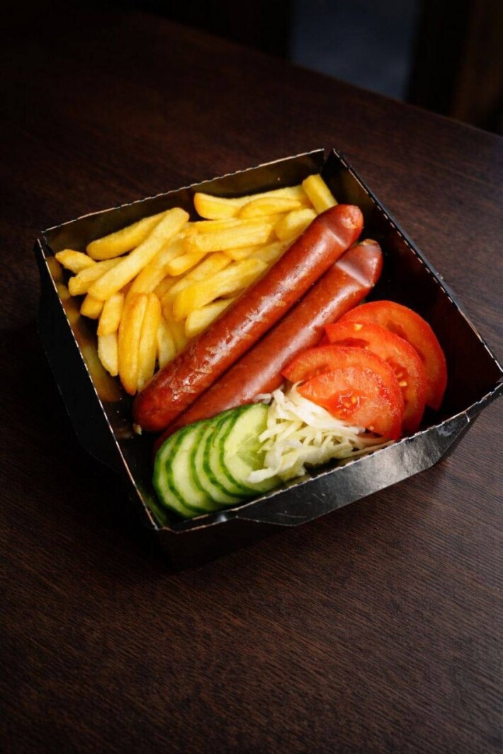 Бокс с колбасками