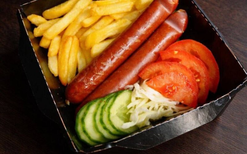 Бокс с колбасками