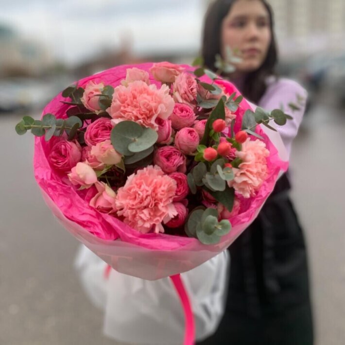 Букет «Розовый»