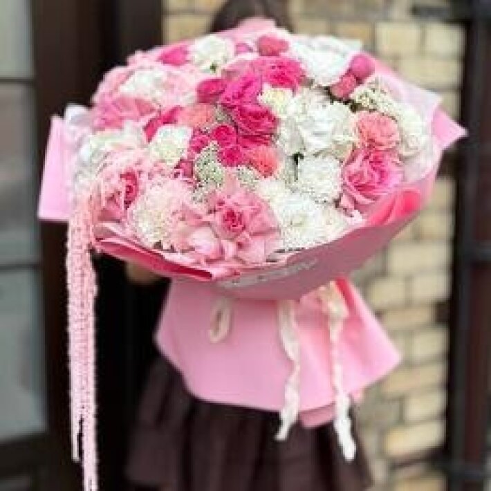 Букет сборный с амарантом