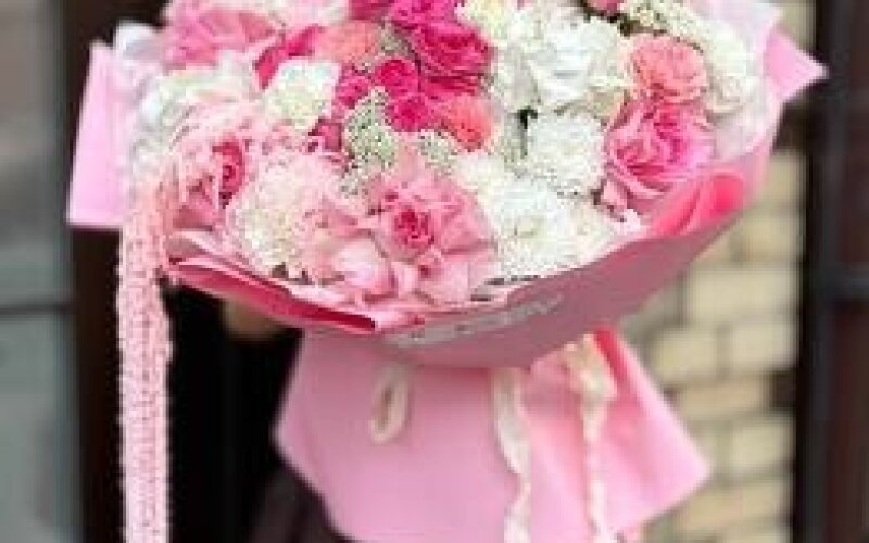 Букет сборный с амарантом