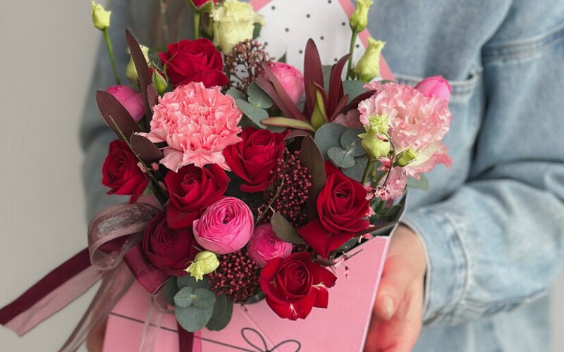 Конверт цветочный «Яркий»