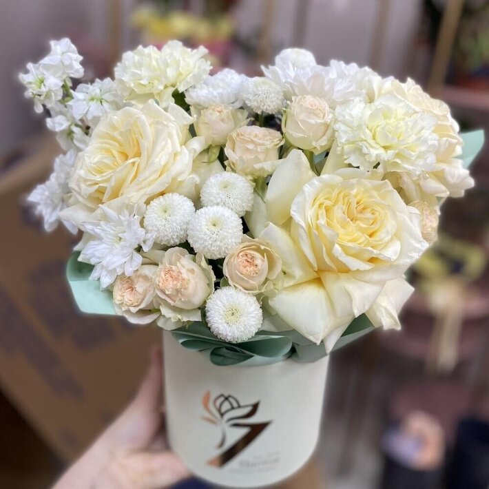 Цветы в цилиндре №3