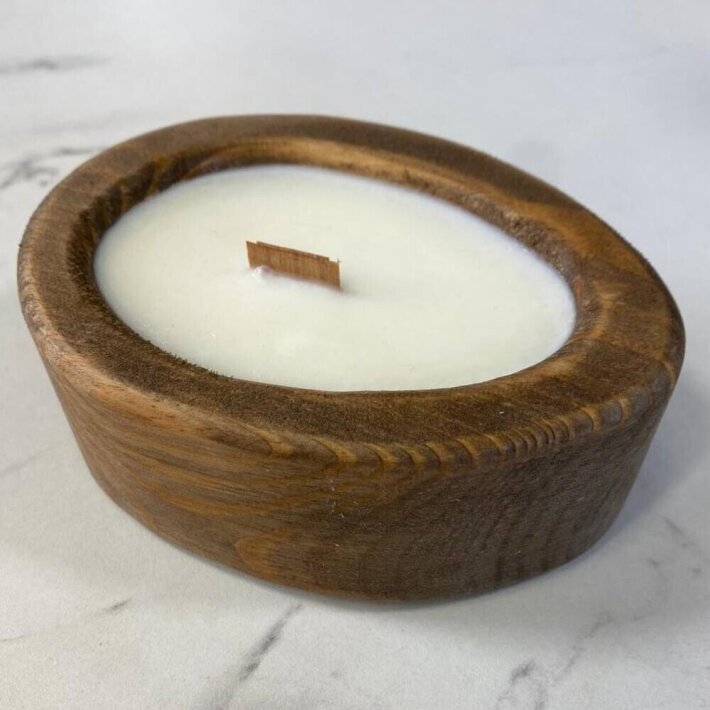 Свеча деревянная