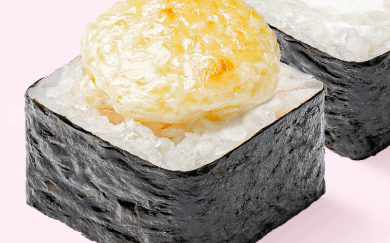 Запечённый с лососем