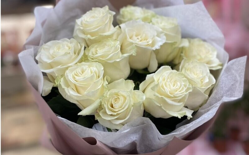 Букет «Белые розы»