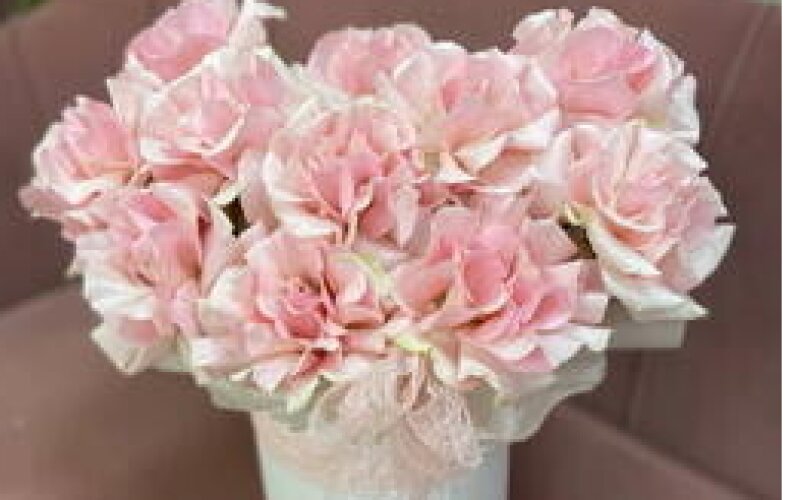 Цветы в цилиндре №4