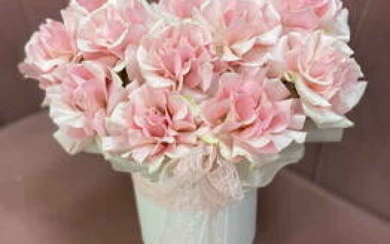 Цветы в цилиндре №4