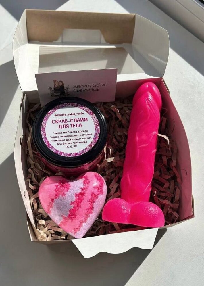 Набор из косметики ручной работы