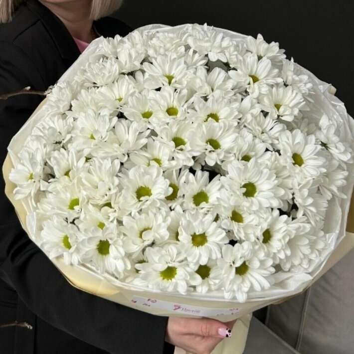 Букет «Охапка» из ромашек